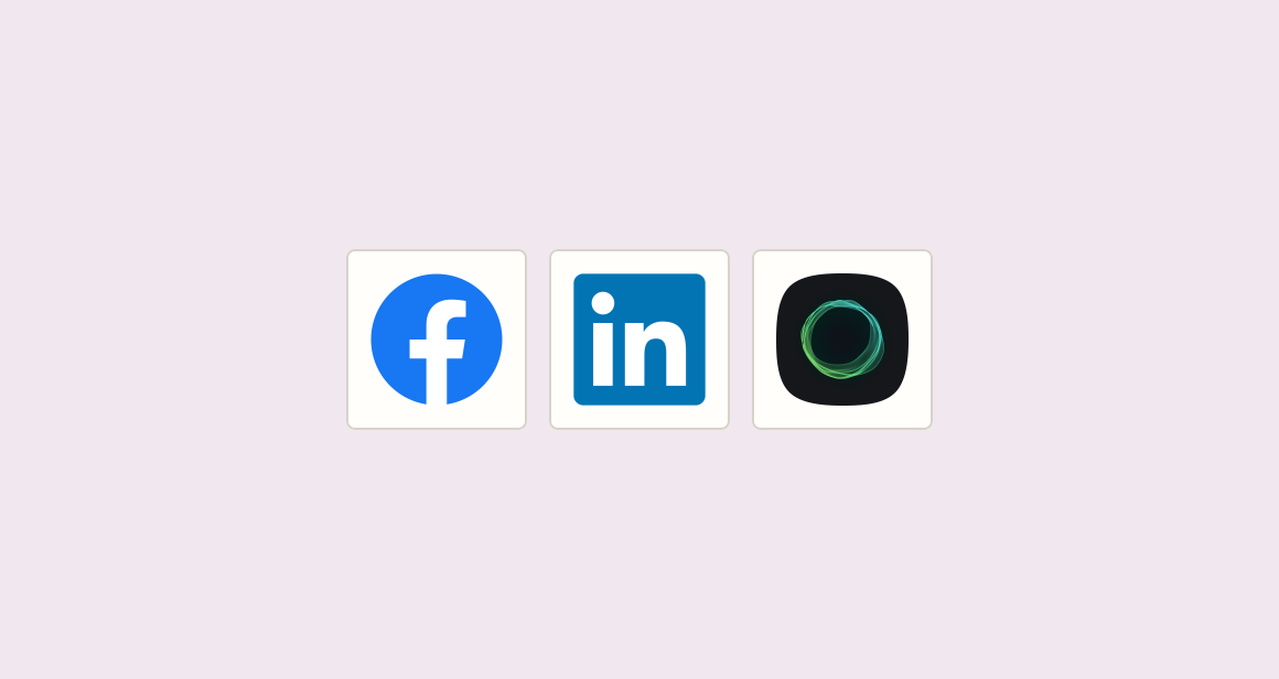 Publish new post as LinkedIn and Facebook updates