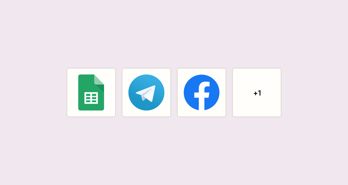 Publish scheduled content rows to social and chat