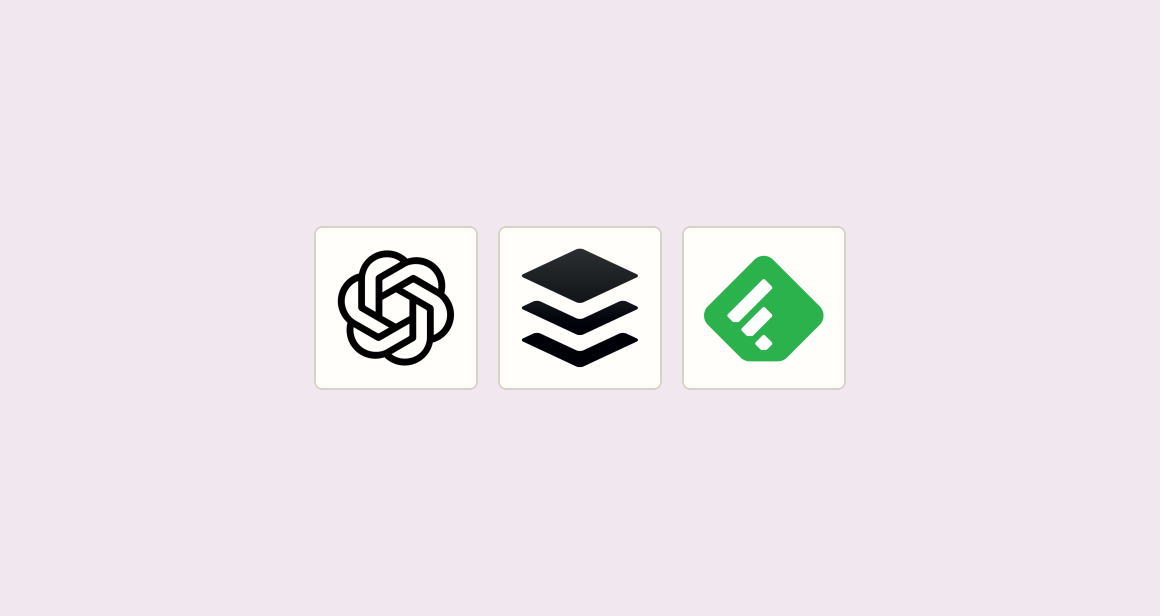 Queue curated articles for chief revenue officer before standup