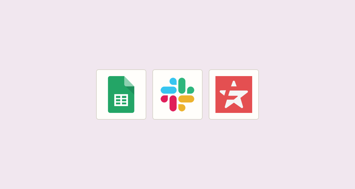 Record successful payments to your finance sheet and notify team