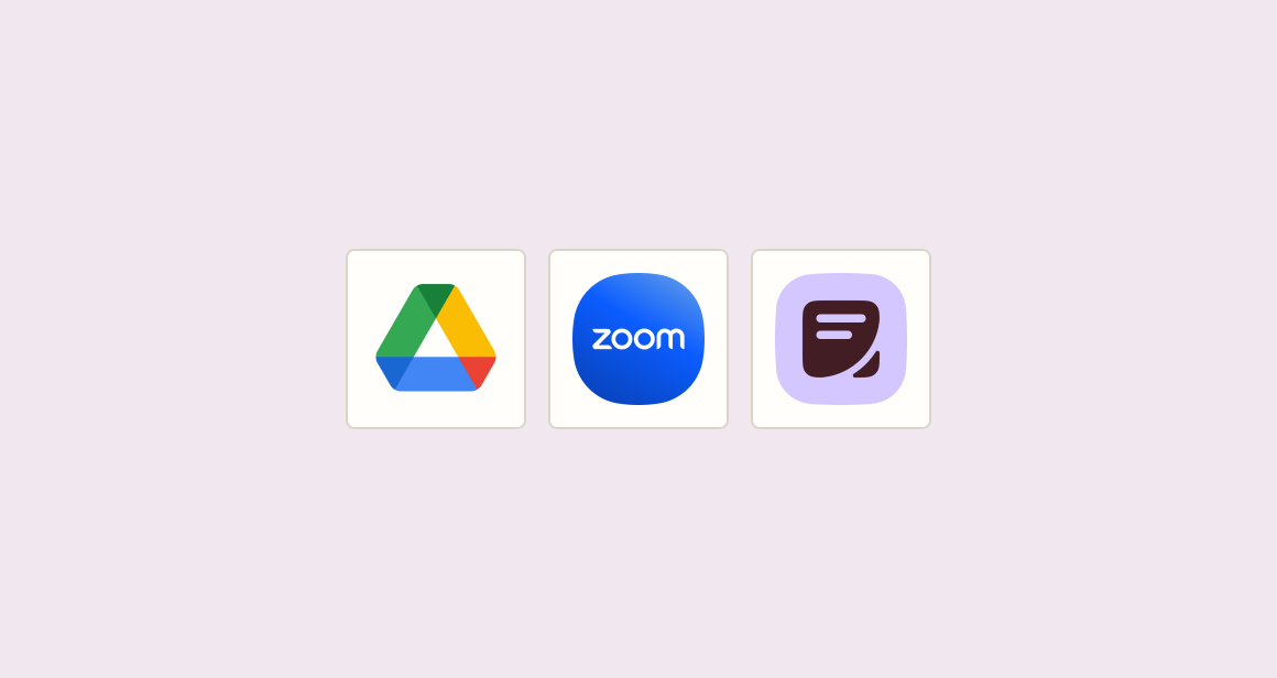 Save meeting recordings and update session records to team drive