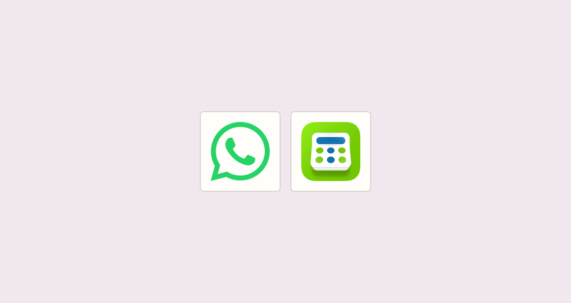 Send calendar event alerts to field technicians before shifts