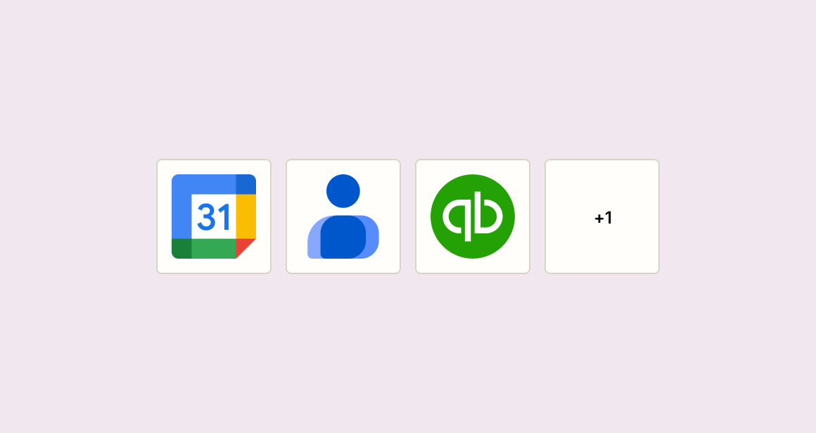 Send contractor payment alerts and calendar updates before workday