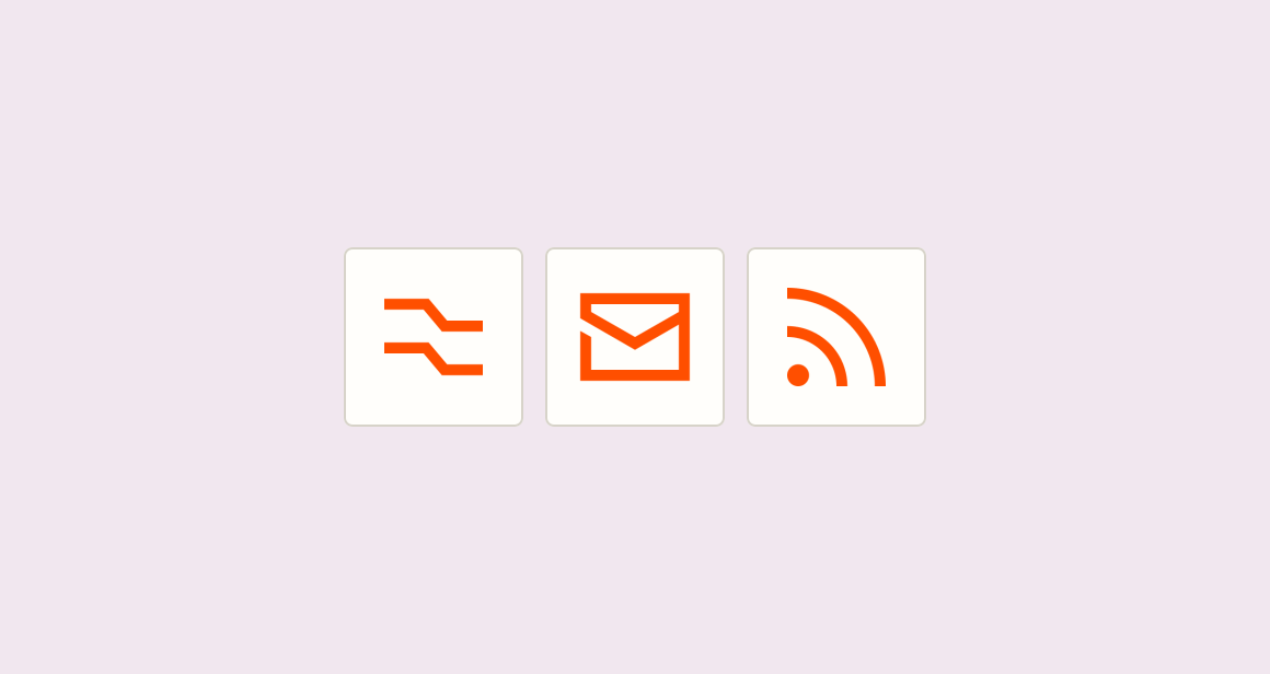 Send curated feed items as newsletter drafts to subscribers