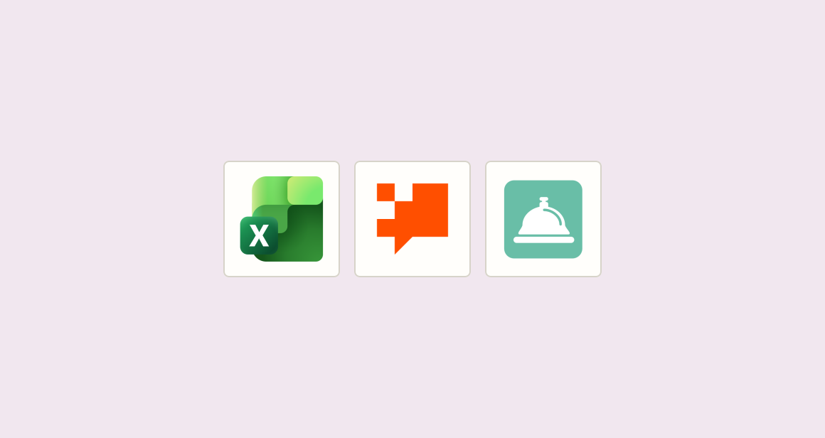 Send customer messages into spreadsheet ticket lookup for IT to meet SLAs