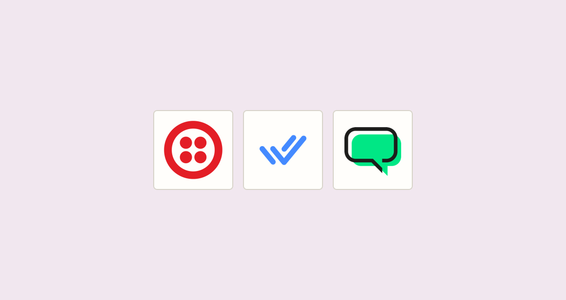 Send event signup chat and SMS reminders to marketers before event