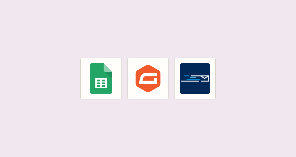 Send form-triggered SMS and log each outreach to spreadsheet