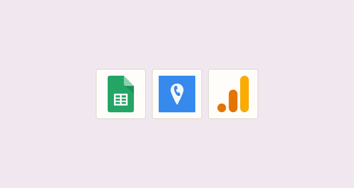 Send homeowner call leads to tracking sheet before billing