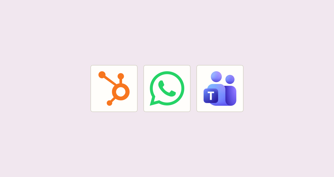 Send lead alerts to WhatsApp and Teams channels