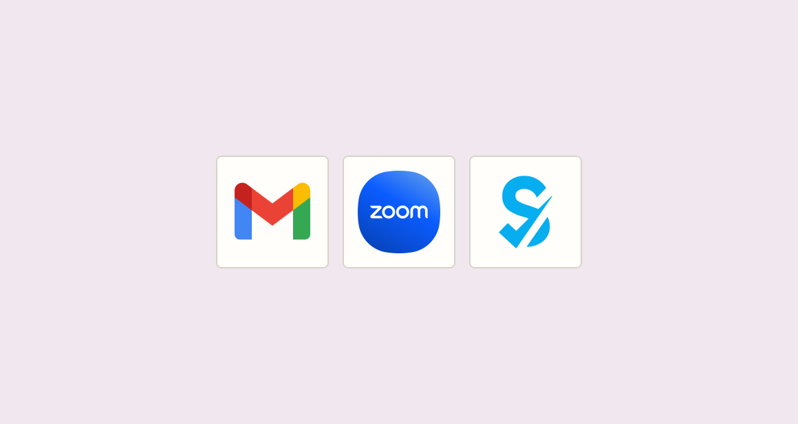 Send lesson video meeting links to students before start