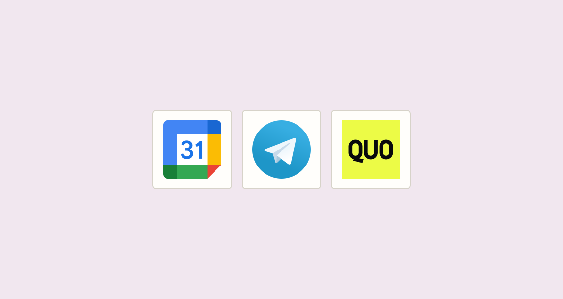 Send meeting prep reminders to attendees via messages