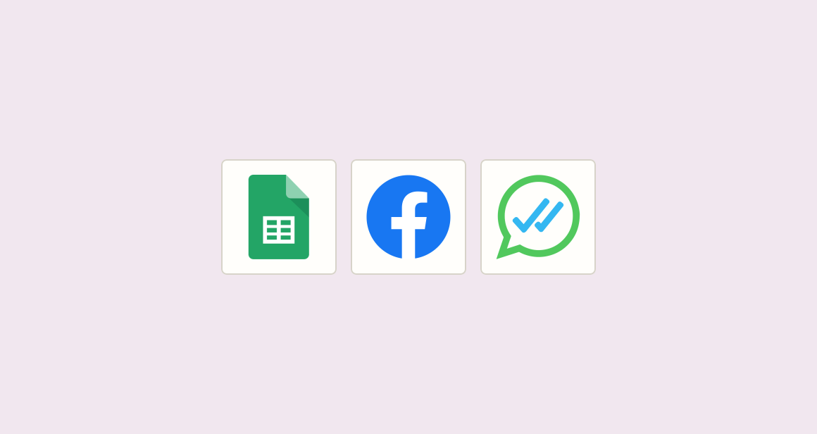 Send new ad leads to reps as chat alerts before outreach