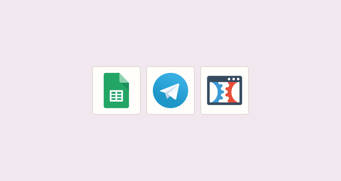 Send new funnel leads to Telegram and sheet