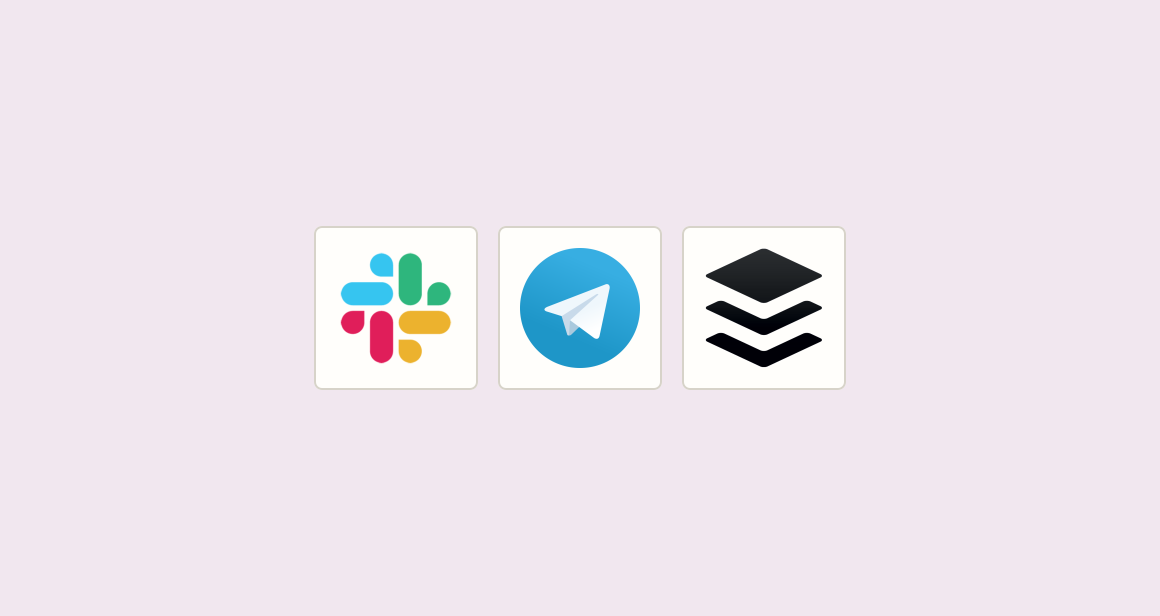 Send new posts to team chat and broadcast channel before standup