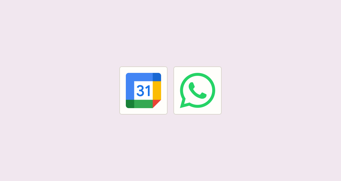 Send one-hour appointment reminders to sales reps before demos
