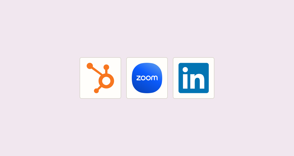 Send social event registrants to CRM and webinar platform before start