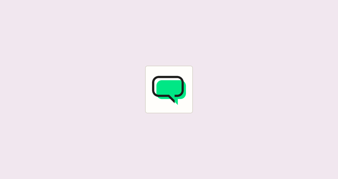 Send welcome chat message to new patient leads before intake