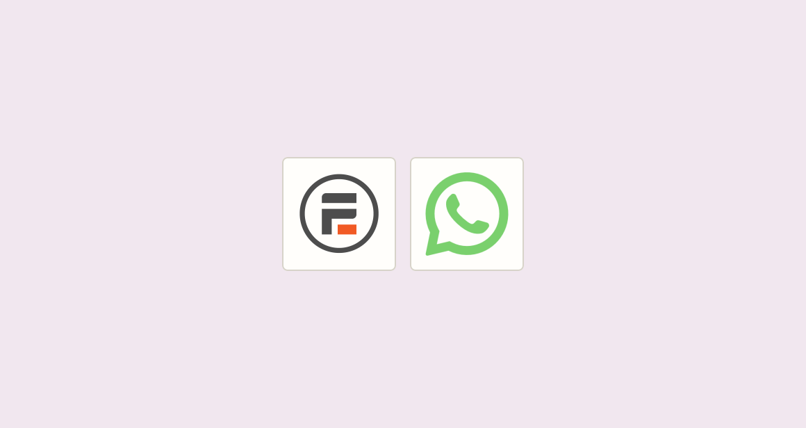 Send welcome message via mobile to new form prospects