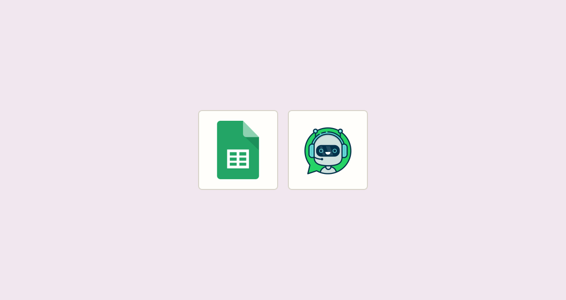 Send WhatsApp welcome messages to new leads from sheet