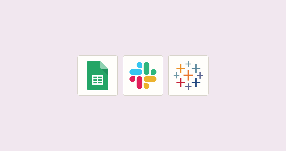 Update daily KPI sheet and notify management channel