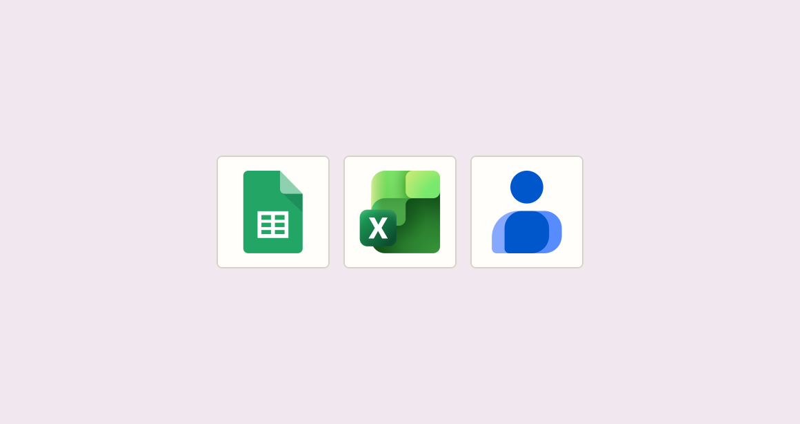 Update tenant records from confirmed Excel rows before billing run