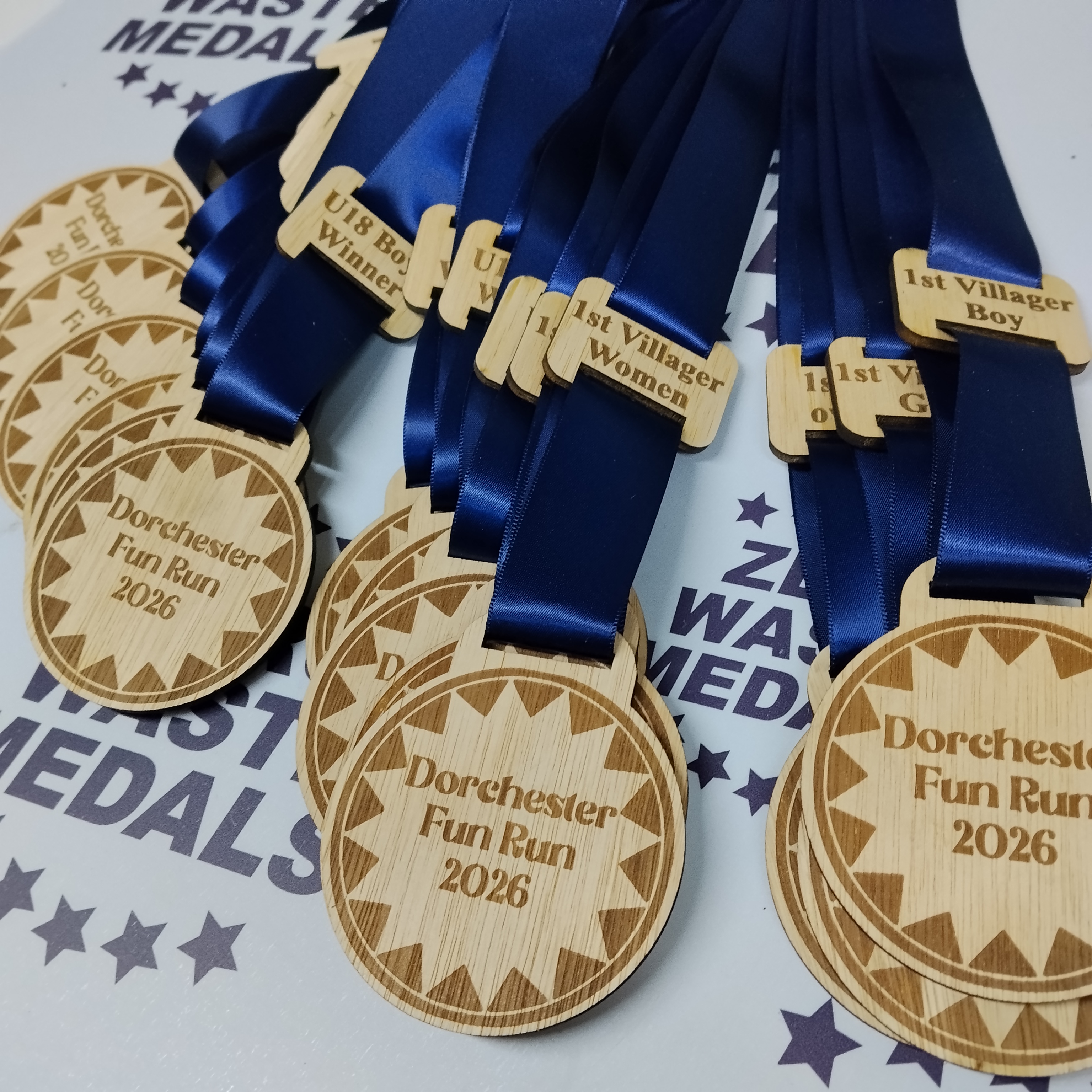 Dorchester Fun Run 5K Running Medal