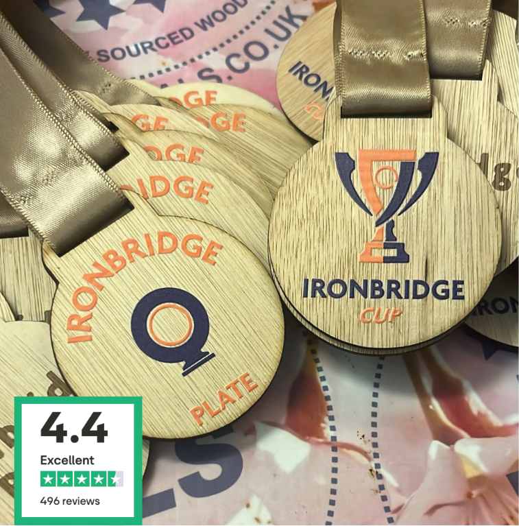 IRONBRIDGE CUP Wooden Medal