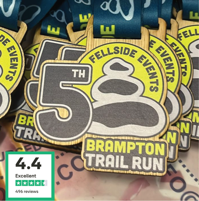 Custom Wooden Medal for Brampton Trail Run